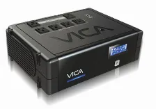 No Break Vica B-flow Revolucion 700 0.7 Kva / 400 W, Entrada 144 V, Salida 120 V, 8 Salidas Ac, Negro
